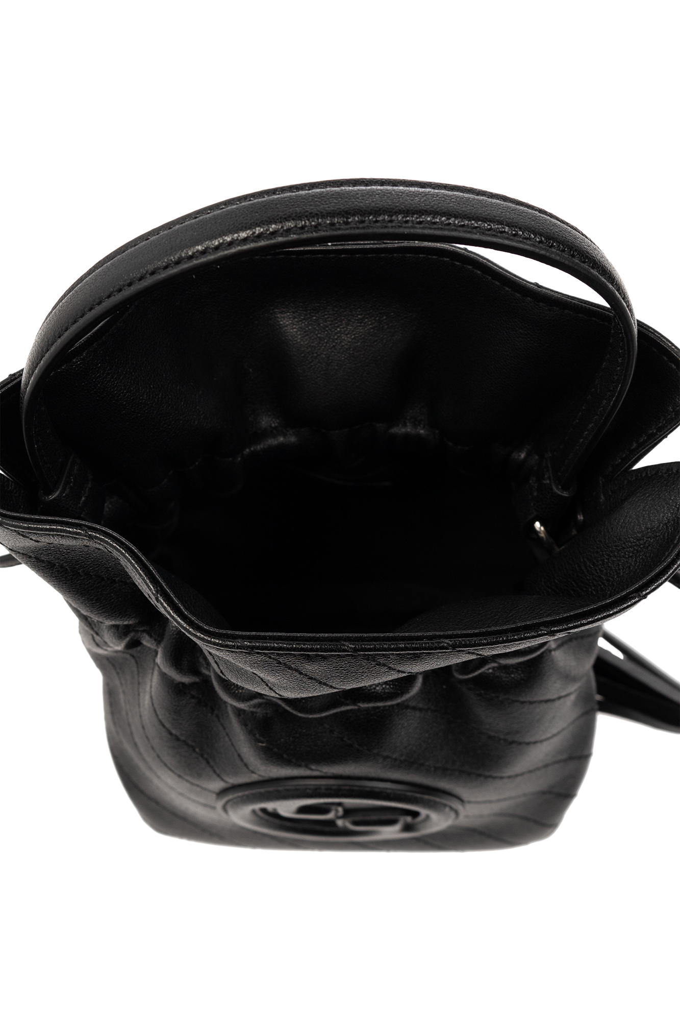 ◆GUCCI 最新作 SS25◆Blondie ミニ バケットバッグ/Black◆ Black 'Blondie Mini' bucket bag Gucci - Vitkac Italy
